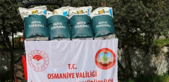 Osmaniye'de 340 Çiftçiye 34 Ton Soya Tohumu Dağıtıldı