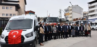 Şırnak Belediyesi Filosuna 4 Yeni Araç Ekledi