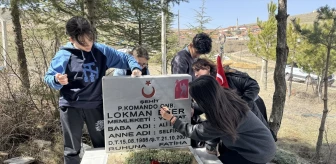 Yozgat Nida Tüfekçi Güzel Sanatlar Lisesi Öğrencileri Şehit Kabirlerini Ziyaret Ediyor