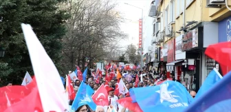 Eskişehir'de Cumhur İttifakı Kortej Yürüyüşü Gerçekleştirildi