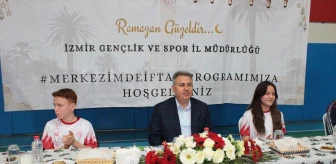 İzmir Valisi Süleyman Elban, Ödemiş'te gençlerle iftarda buluştu