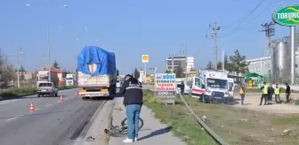 Konya'da Tırın Çarptığı Bisiklet Sürücüsü Hayatını Kaybetti