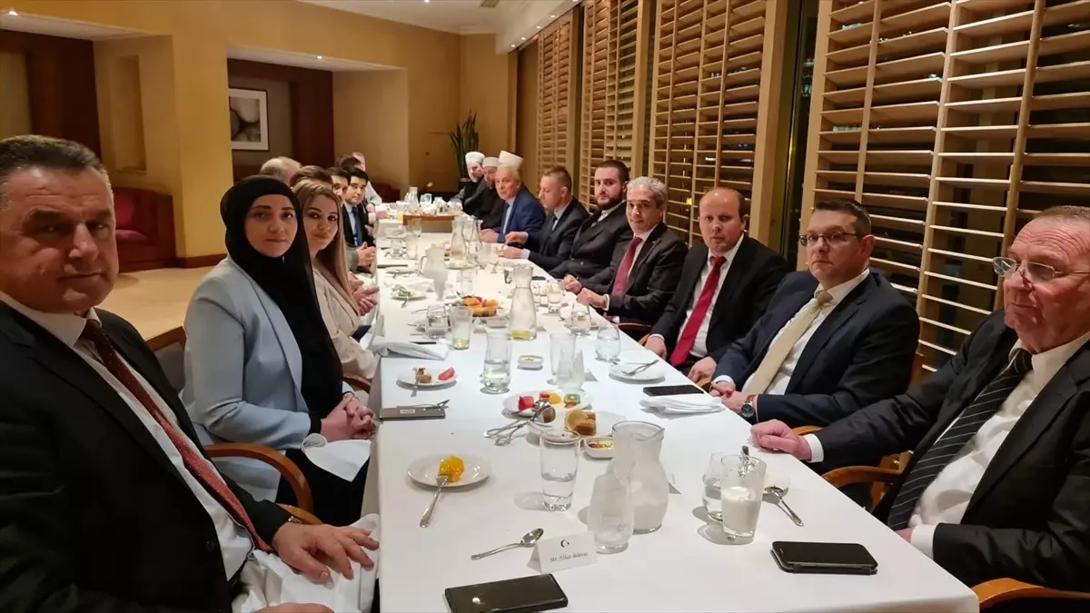 Sancak bölgesindeki liderler Türkiye'nin Belgrad Büyükelçiliği'nde buluştu