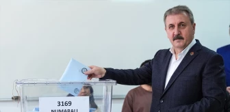 BBP Genel Başkanı Mustafa Destici, seçimlerin millete ve ülkeye hayırlı olmasını temenni etti