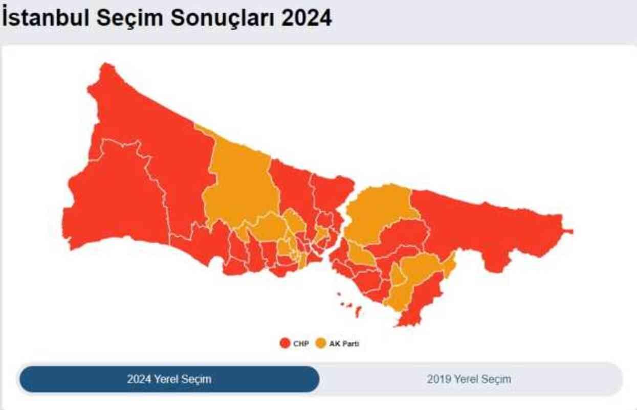 İSTANBUL İLÇELERİ OY ORANLARI 2024! İstanbul ilçe belediye seçim sonuçları CANLI TAKİP! İstanbul Yerel Seçim sonuçları nedir?