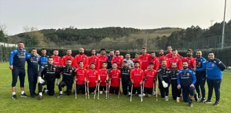 Ampute Milli Futbol Takımı, 2024 Avrupa Şampiyonası öncesi İstanbul'da kampa girdi