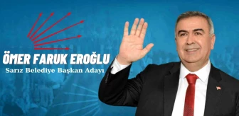 Sarız ilçesinde CHP adayı Ömer Faruk Eroğlu başkanlığa seçildi