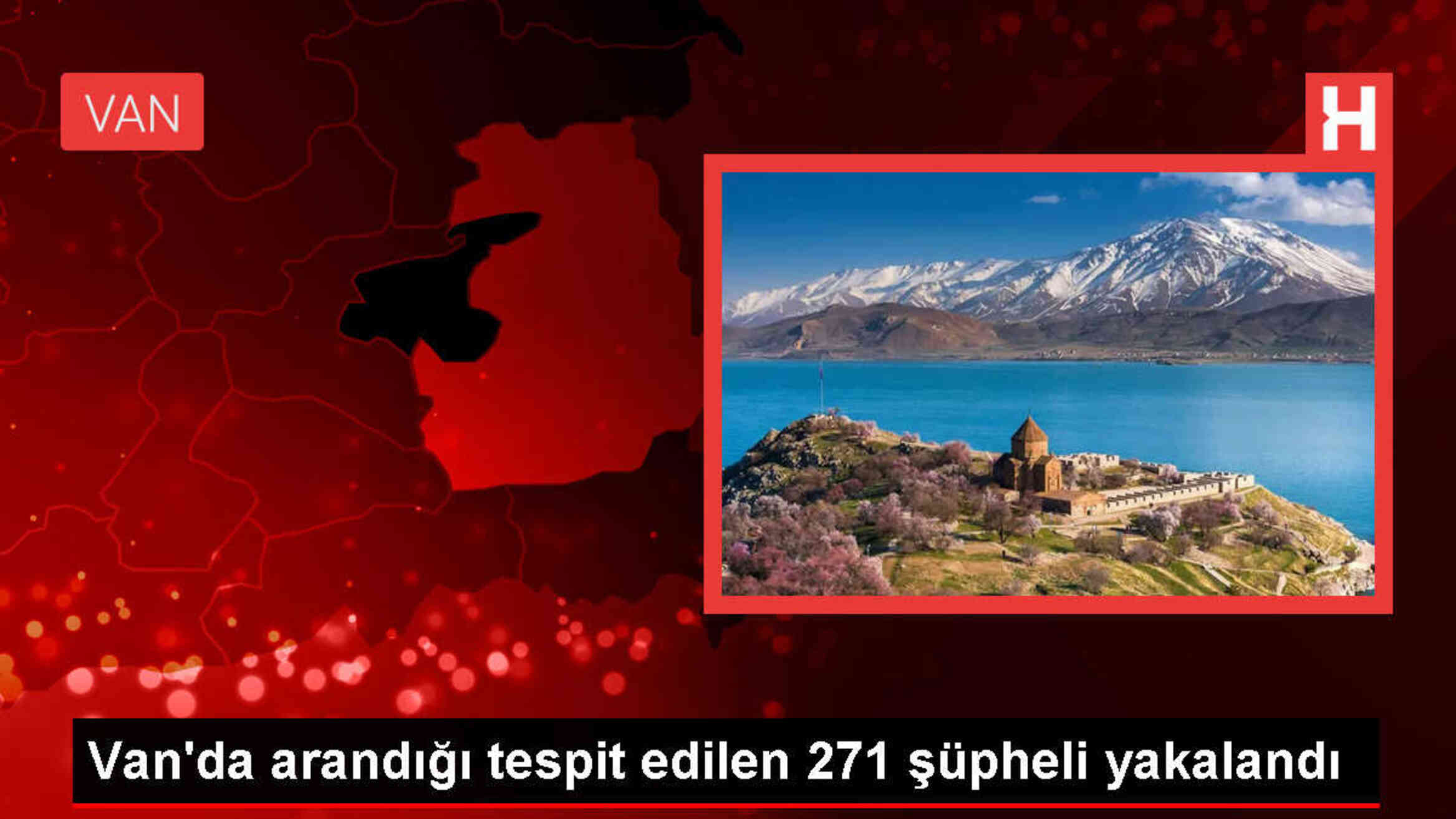Van'da operasyon: 271 şüpheli yakalandı, 21'i tutuklandı