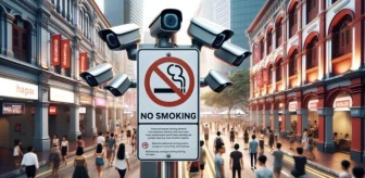 Singapur'da Yapay Zeka ile Sigara İçenler Tespit Ediliyor