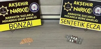 Akşehir'de Uyuşturucu Operasyonu: 9 Şüpheliden Bir Tutuklandı