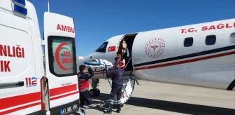 Mardin'deki Bebek Ambulans Uçakla Ankara'ya Nakledildi