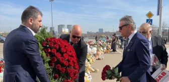 TÜRSAB Başkanı Moskova'da terör saldırısı kurbanları için taziye ziyaretinde bulundu