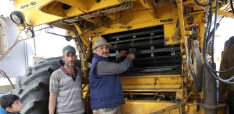 Kozan'da Buğday Hasadı Öncesi Biçerdöverler Hazırlanıyor