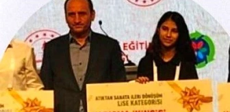 Mehmet Akif Ersoy Ortaokulu Öğrencisi Beren Küçük Türkiye 2'si Oldu