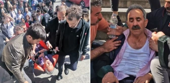 İstanbul Adliyesi karıştı! Van'daki mazbata kararını protesto eden avukatlara polis müdahale etti