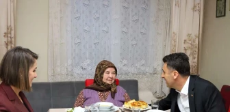 Bilecik Valisi Şefik Aygöl, şehit ailesinin iftar sofrasına misafir oldu