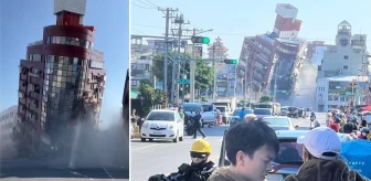 Tayvan'da 7.4 büyüklüğünde deprem! Çok sayıda bina yıkıldı, tsunami uyarısı geldi