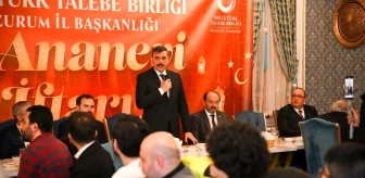 Erzurum'da Yöneticiler ve Öğrenciler İftar Programında Buluştu