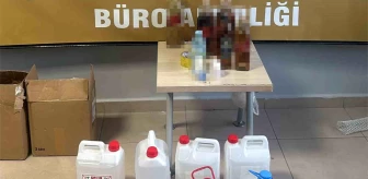 Ankara'da sahte alkol operasyonu: 1 kişi gözaltına alındı