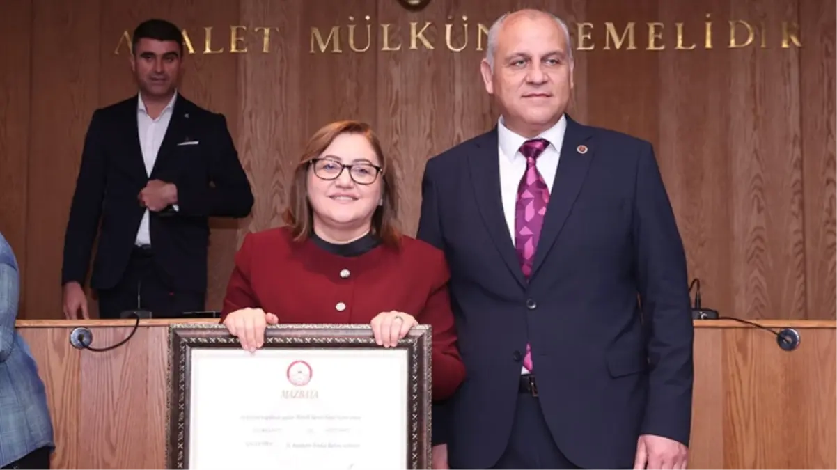 Fatma Şahin mazbatasını aldı: Gaziantep modeli, Türkiye modeli olana kadar durmak yok