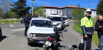 Keşan'da trafik kazası: 3 kişi yaralandı