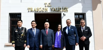 Kore Cumhuriyeti Büyükelçisi Trabzon Valisi'ni ziyaret etti