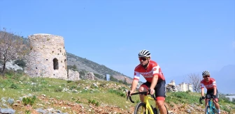 Mersin Uluslararası Bisiklet Turu'nda Anamur-Gülnar etabı tamamlandı