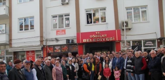 CHP'den Oğuzlar Belediye Başkanlığına seçilen Mustafa Cebeci göreve başladı