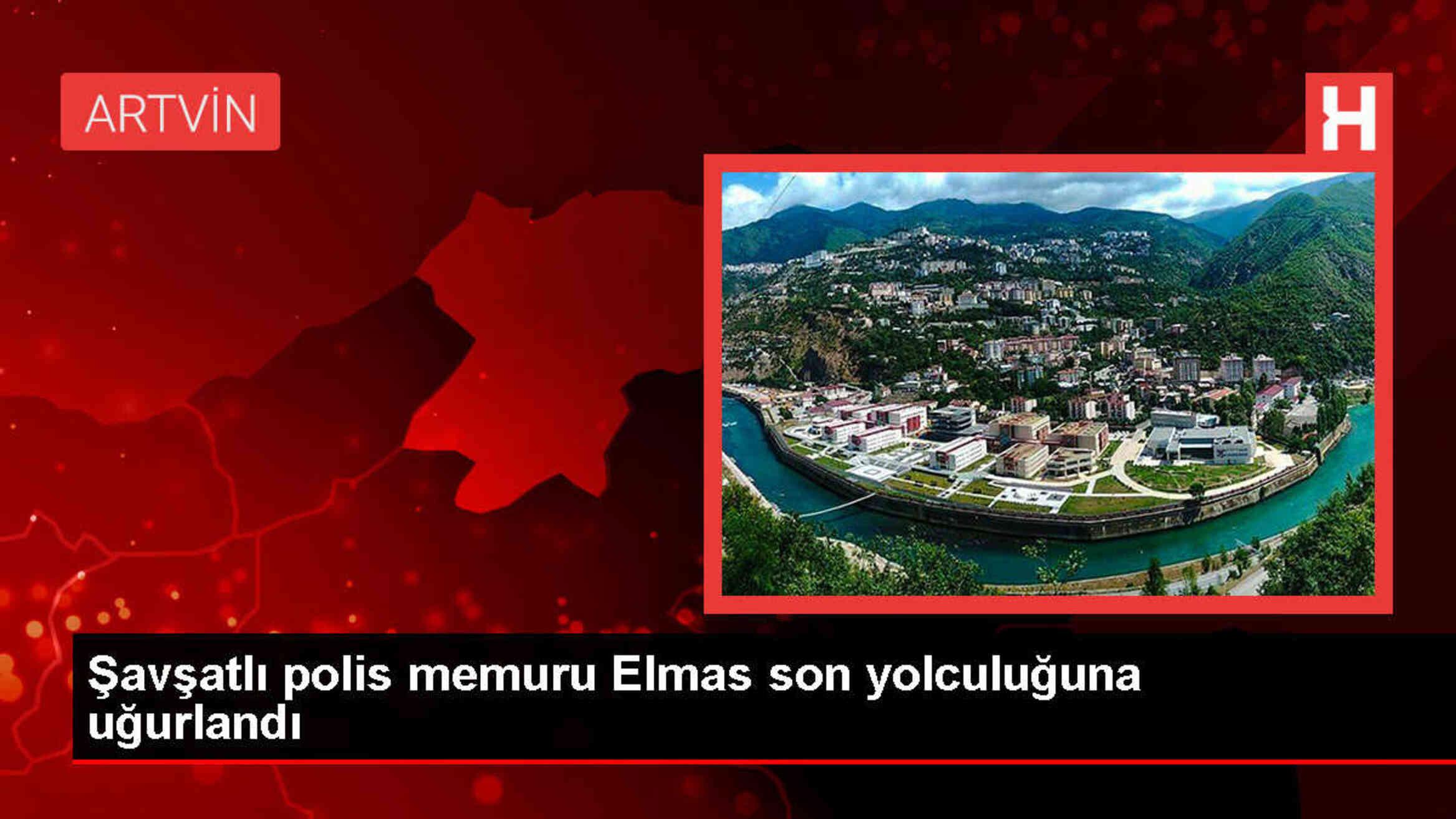 Bolu'da tedavi gören polis memuru İsmail Elmas toprağa verildi