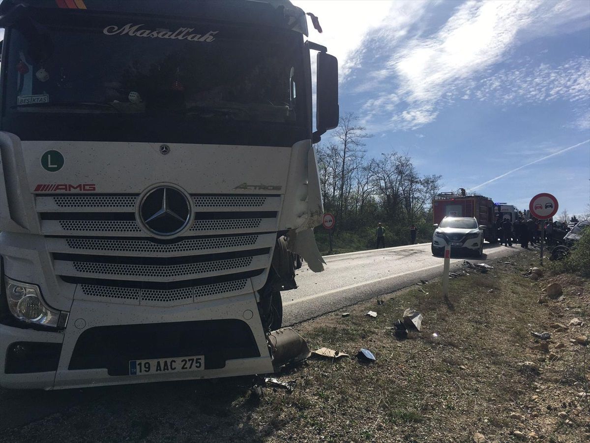 Tokat'ta trafik kazası: 1 kişi yaralandı
