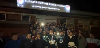 Trabzonspor Taraftarları TFF'yi Protesto Etti