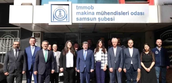 Samsun Valisi Orhan Tavlı, MMO Samsun Şubesi'ni ziyaret etti