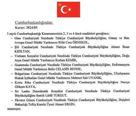 Bulgaristan Büyükelçisi Mehmet Sait Uyanık kimdir? Mehmet Sait Uyanık hayatı ve biyografisi