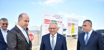 Kayseri Büyükşehir Belediye Başkanı Yerköy-Kayseri YHT Projesi'ni İnceledi