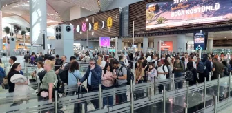 İstanbul Havalimanı'nda Bayram Yoğunluğu