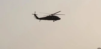 Isparta'da askeri helikopter zorunlu iniş yaptı
