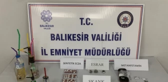 Balıkesir'de uyuşturucu operasyonu: 5 zanlı gözaltına alındı