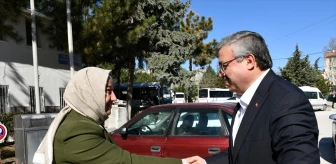 AK Parti Milletvekili İbrahim Yurdunuseven İscehisar Belediye Başkanı Seyhan Kılınçarslan'ı ziyaret etti