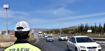 Kırıkkale'de Bayram Tatili Trafik Yoğunluğu