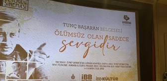 Tunç Başaran'ın belgeseli İstanbul'da gösterime girdi