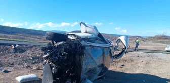 Yozgat'ta trafik kazasında 1 kişi hayatını kaybetti