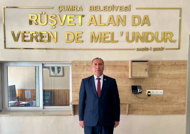 Yüzde 43 oyla Konya Çumra Belediye Başkanı seçilen Mehmet Aydın bu fotoğrafı paylaştı.