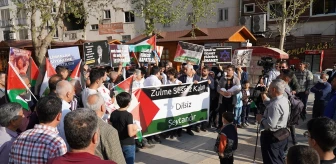 Adıyaman'da İsrail'in Gazze'ye yönelik saldırıları kınandı