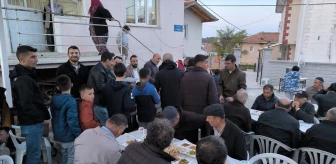 Kütahya Doğluşah köyünde geleneksel iftar sofrası