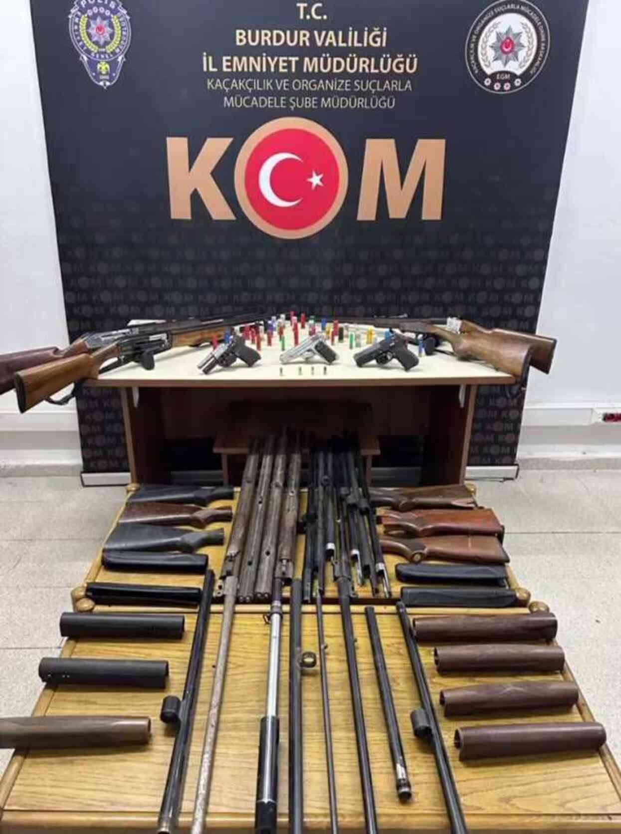 71 ilde 'Mercek-16' operasyonu: 912 ruhsatsız silah ele geçirildi, 959 şüpheliye işlem yapıldı