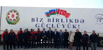 Azerbaycan Diaspora Destek Fonu, Türkiye'deki deprem bölgelerine yardım gönderiyor