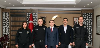 Van'ın Çatak Kaymakamı Sercan Sakarya, Türk Polis Teşkilatı'nın 179. Kuruluş Yıl dönümünü kutladı