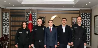 Van'ın Çatak Kaymakamı Sercan Sakarya, Türk Polis Teşkilatı'nın 179. Kuruluş Yıl dönümünü kutladı