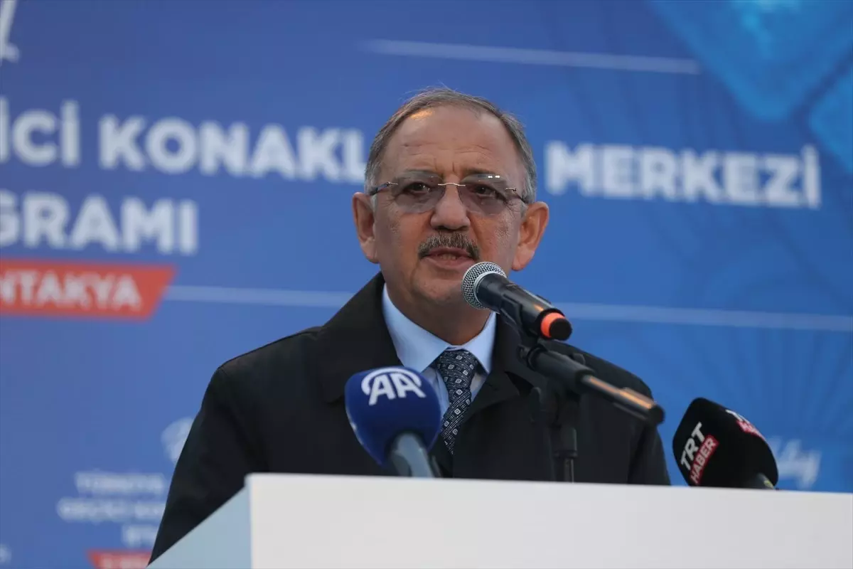 Çevre Bakanı Özhaseki: Hatay'ımız o şaşalı, neşeli günlerine dönecek