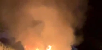 Trabzon'da Park Halindeki Otomobilde Yangın Çıktı